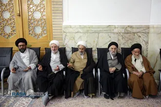 مراسم بزرگداشت آیت&zwnj;الله مصباح یزدی در حرم کریمه اهل&zwnj;بیت (س)