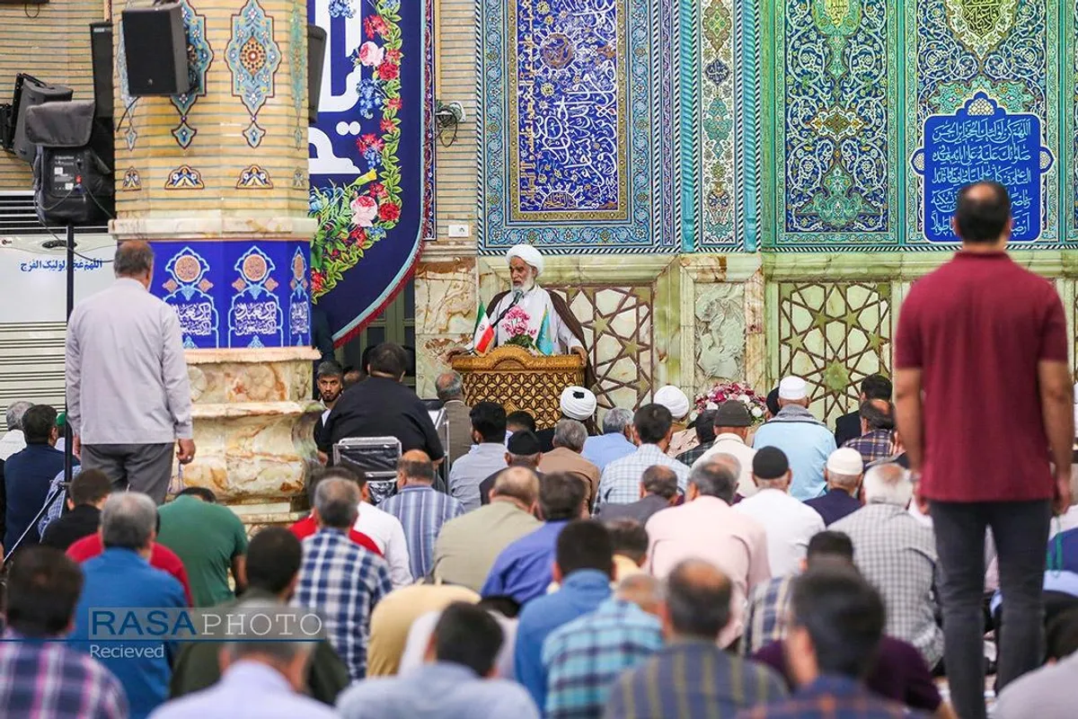 اقامه نماز عید سعید قربان در مسجد مقدس جمکران