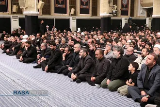دومین شب مراسم عزاداری حضرت اباعبدالله الحسین (علیه&zwnj;السلام) با حضور رهبر انقلاب