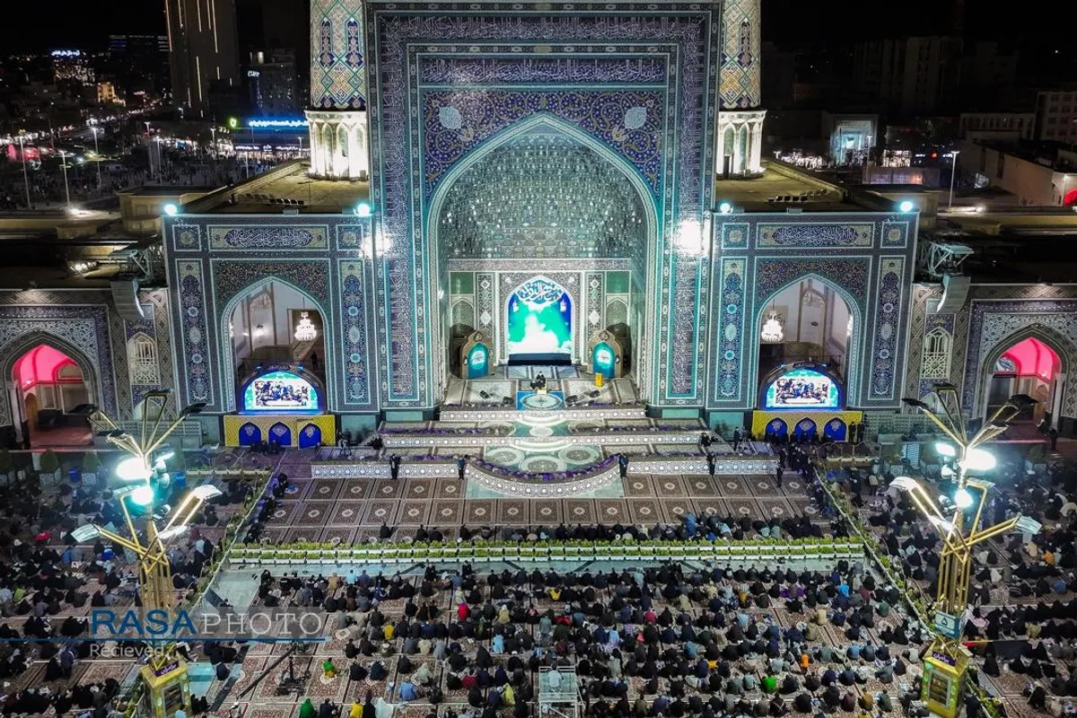احیای شب نوزدهم ماه مبارک رمضان در حرم مطهر رضوی