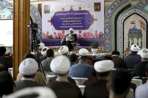 مراسم آغاز سال تحصیلی حوزه علمیه استان مازندران با حضور آیت الله شب‌زنده‌دار