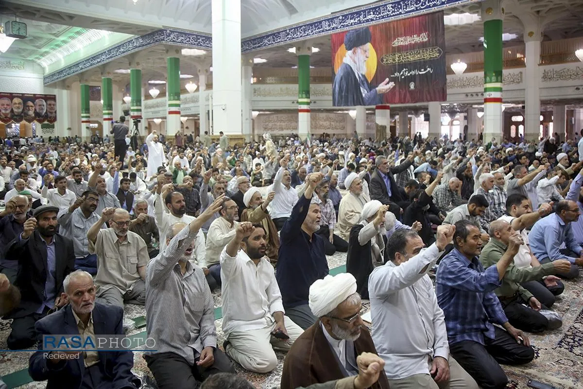 اقامه نماز عید سعید قربان در حرم حضرت معصومه (س)