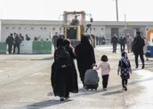 یک میلیون و ۲۰۱ هزار تبعه خارجی از مرز مهران تردد کرد‌ه‌اند