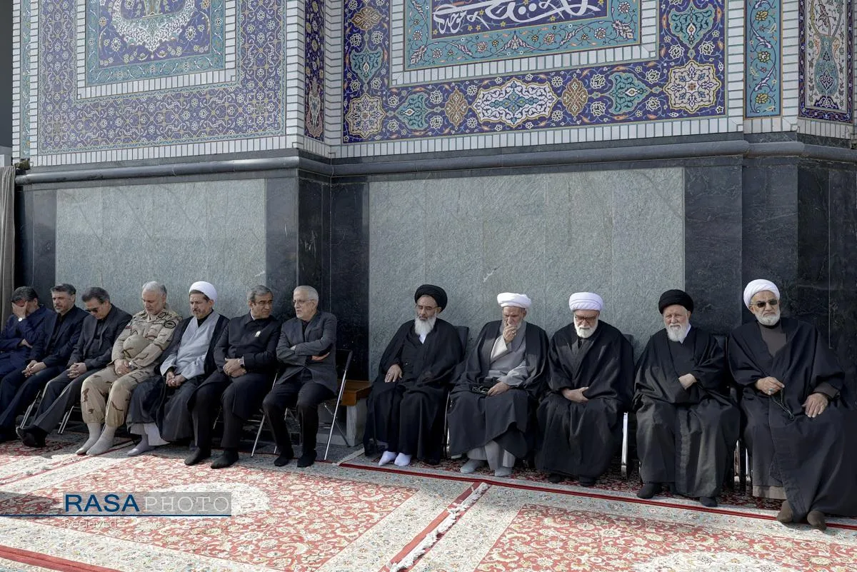 مجلس عزای شهادت رهبر معظم انقلاب (ره) در حرم مطهر رضوی