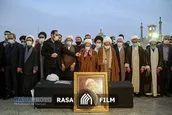 مراسم تشییع پیکر آیت الله محمد یزدی