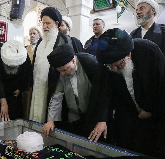 مراسم تشییع حجت الاسلام والمسلمین محمودی بهبهانی در قم برگزار شد مراسم تشییع حجت الاسلام والمسلمین محمودی بهبهانی در قم برگزار شد