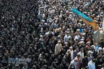 عزاداری روز شهادت حضرت امام جعفر صادق (ع) و تشییع پیکر شهید دفاع مقدس در قم