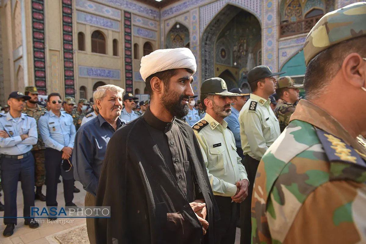 تشییع شهید مدافع امنیت رضا زارع مویدی