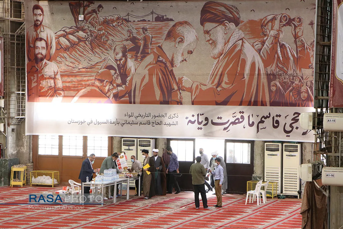 دیدار انتخاباتی طلاب جوان و فضلا با نماینده ولی فقیه در خوزستان&lrm;