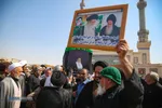 تشییع پیکر آیت الله سید محمد حسینی شاهرودی در قم