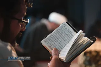 مناجات خوانی شب&zwnj;های ماه مبارک رمضان در هیئت فاطمیون قم