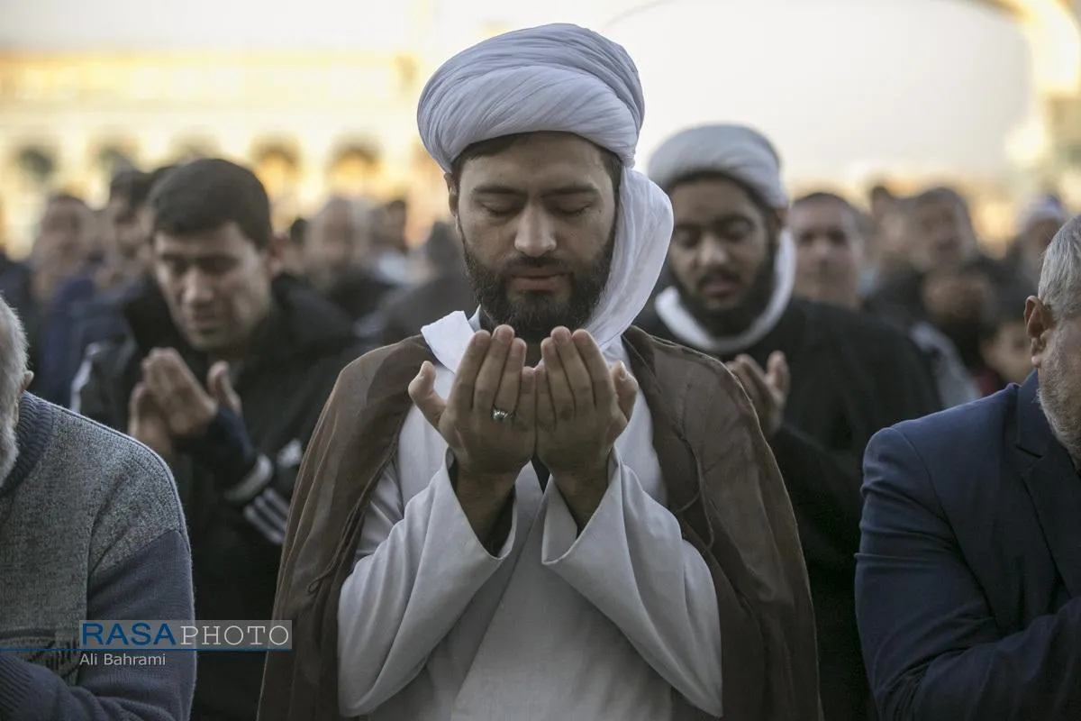 اقامه دومین نماز طلب باران در قم
