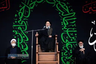 اجتماع بزرگ عزاداران علوی با سخنرانی آیت الله سیدان در مشهد