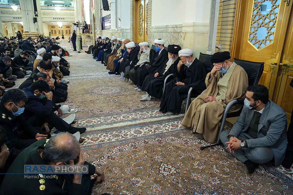 سومین سالگرد آیت الله هاشمی شاهرودی در حرم کریمه اهلبیت (ع)
