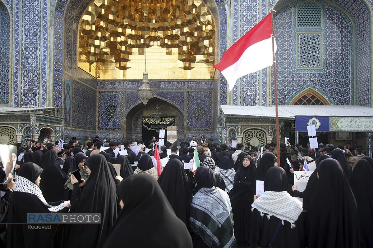 تجدید پیمان اندونزیایی&zwnj; و تایلندی و سومالیایی&zwnj;های مقیم ایران با آرمان&zwnj;های رهبر شهید انقلاب