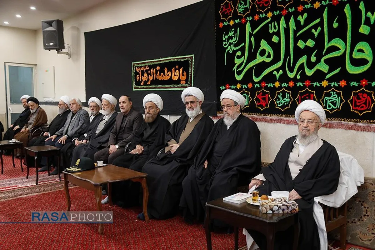 عزاداری روز شهادت حضرت فاطمه زهرا (سلام&zwnj;الله&zwnj;علیها) در بیوت مراجع تقلید