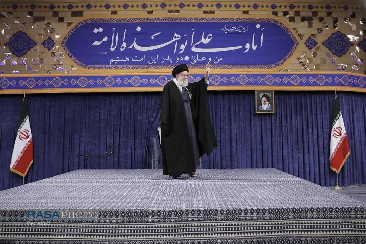 رهبر بزرگ آزادی خواهان جهان حضرت آیت&zwnj;الله&zwnj;العظمی خامنه ای به ملکوت اعلی پیوست