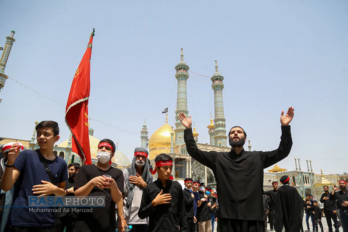 عزاداری روز شهادت حضرت امام جوادالائمه (علیهم السلام) درحرم کریمه اهلبیت (س)
