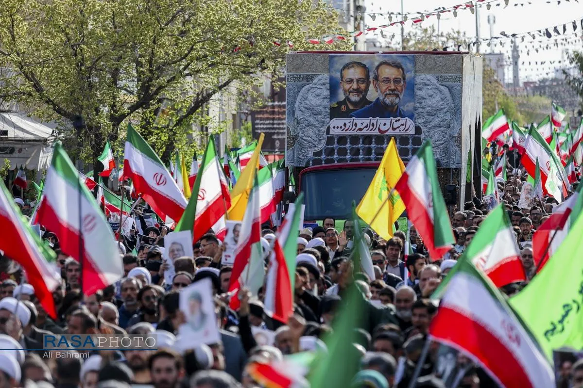 تشییع شهید دکتر علی لاریجانی در قم