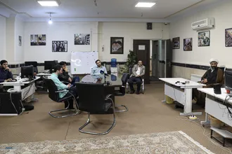 بازدید دانشجویان مدیریت رسانه دانشگاه باقرالعلوم (ع) از خبرگزاری رسا