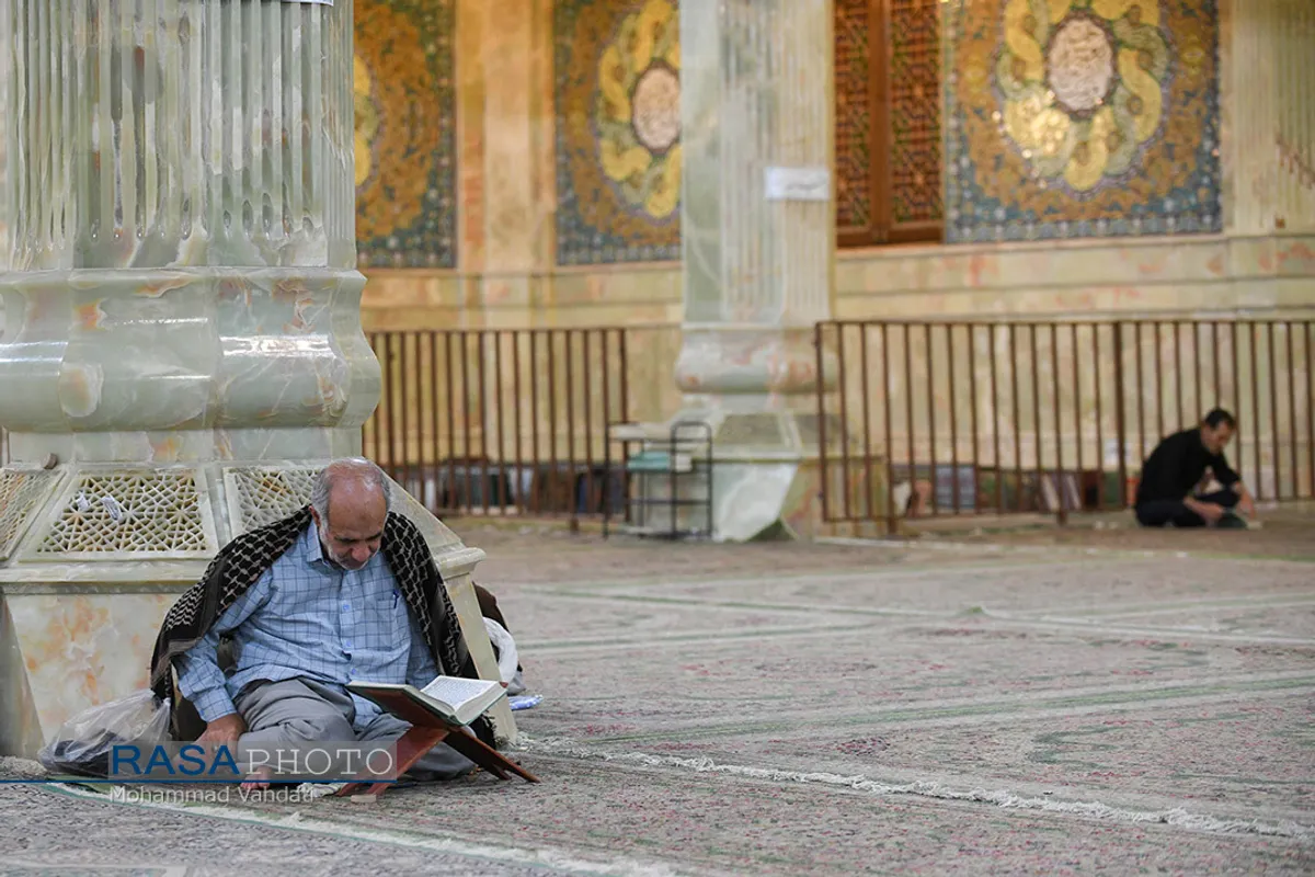 مراسم مناجات خوانی شب&zwnj;های ماه مبارک رمضان در مسجد امام حسن عسکری (ع)