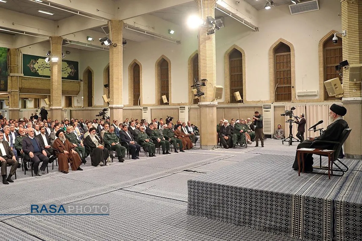 دیدار دست&zwnj;اندرکاران کنگره 24 هزار شهید استان خوزستان با رهبر معظم انقلاب