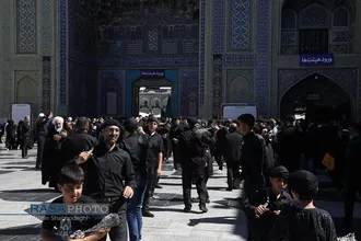 حرم حضرت امام علی بن موسی الرضا (علیه&zwnj;السلام) در روز شهادت