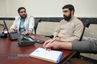جلسه مشترک رسا با مدیر مسئول مجمع تشکل های بین المللی