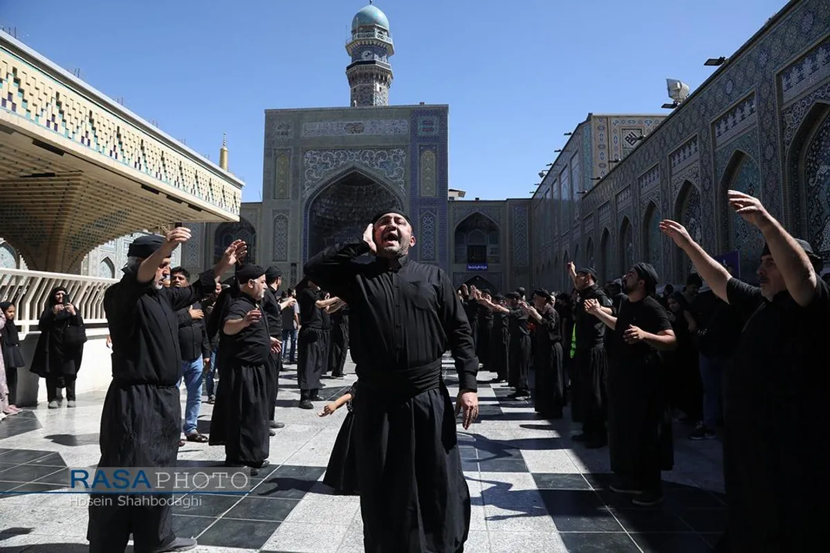 حرم حضرت امام علی بن موسی الرضا (علیه&zwnj;السلام) در روز شهادت
