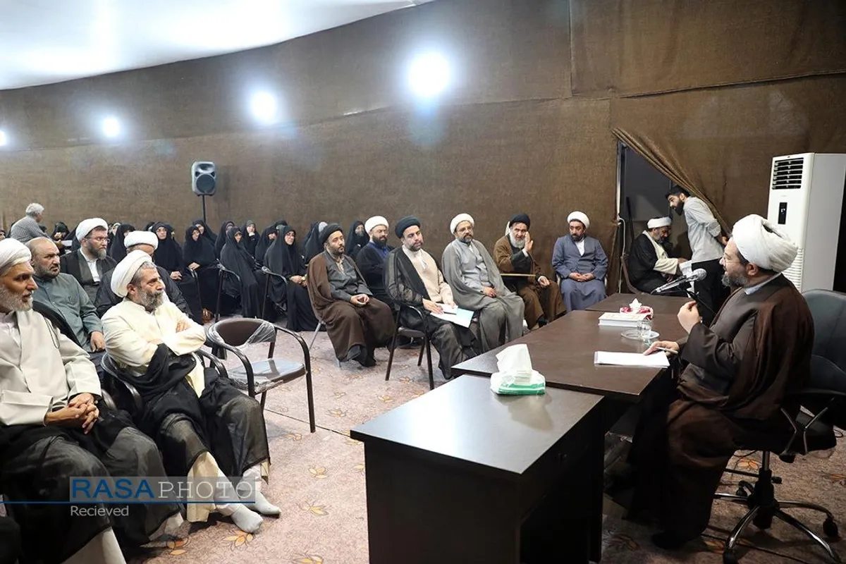 سفر حجت الاسلام والمسلمین رحیمیان مسئول دبیرخانه شورای عالی حوزه&zwnj;های علمیه به استان سمنان-۲