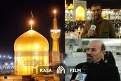 حال و هوای زائران امام رضا در هوای سرد زمستان