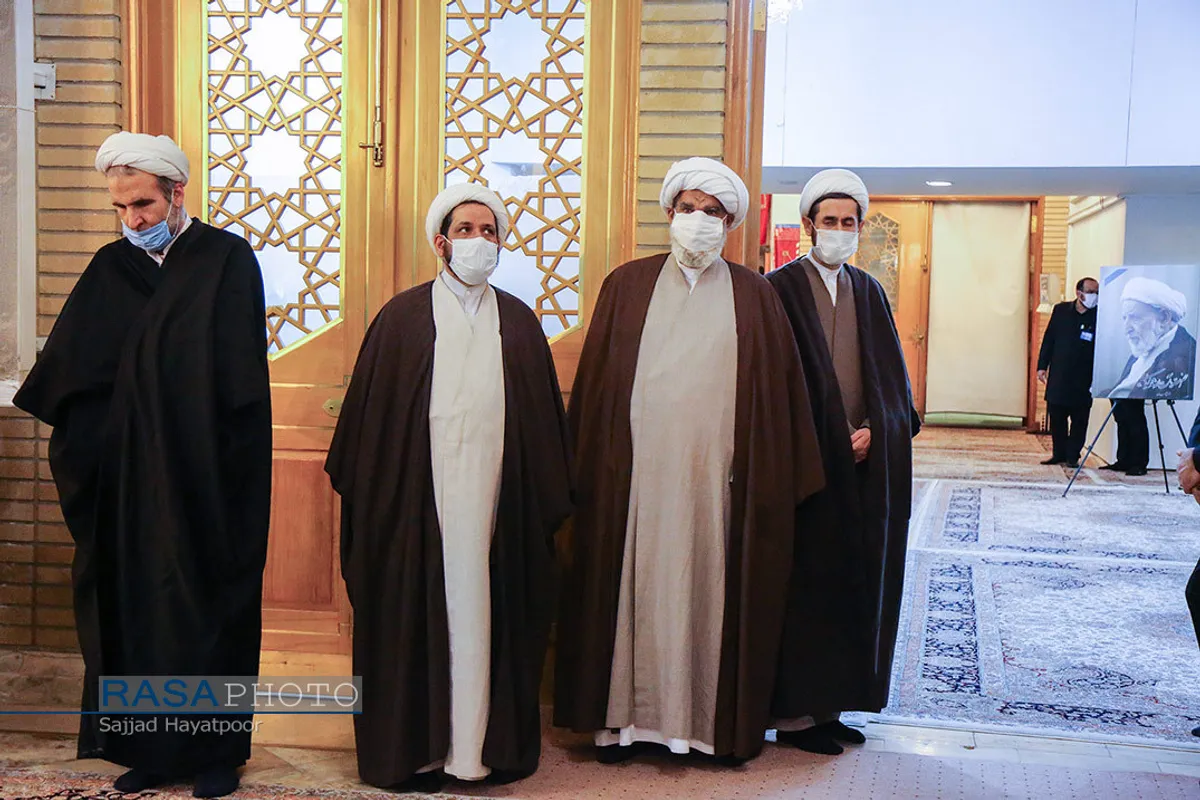 مراسم چهلمین روز درگذشت آیت الله محمدی یزدی
