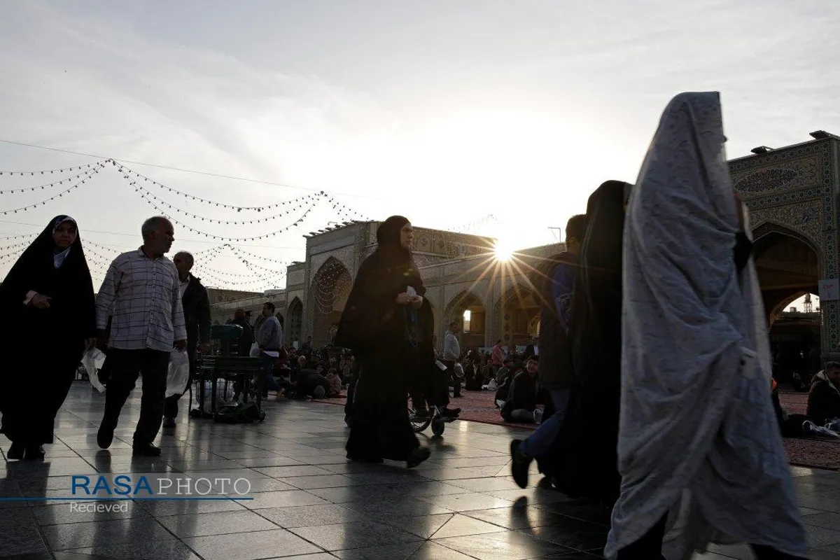 اقامه نماز عید سعید فطر در حرم حضرت امام رضا (علیه السلام)