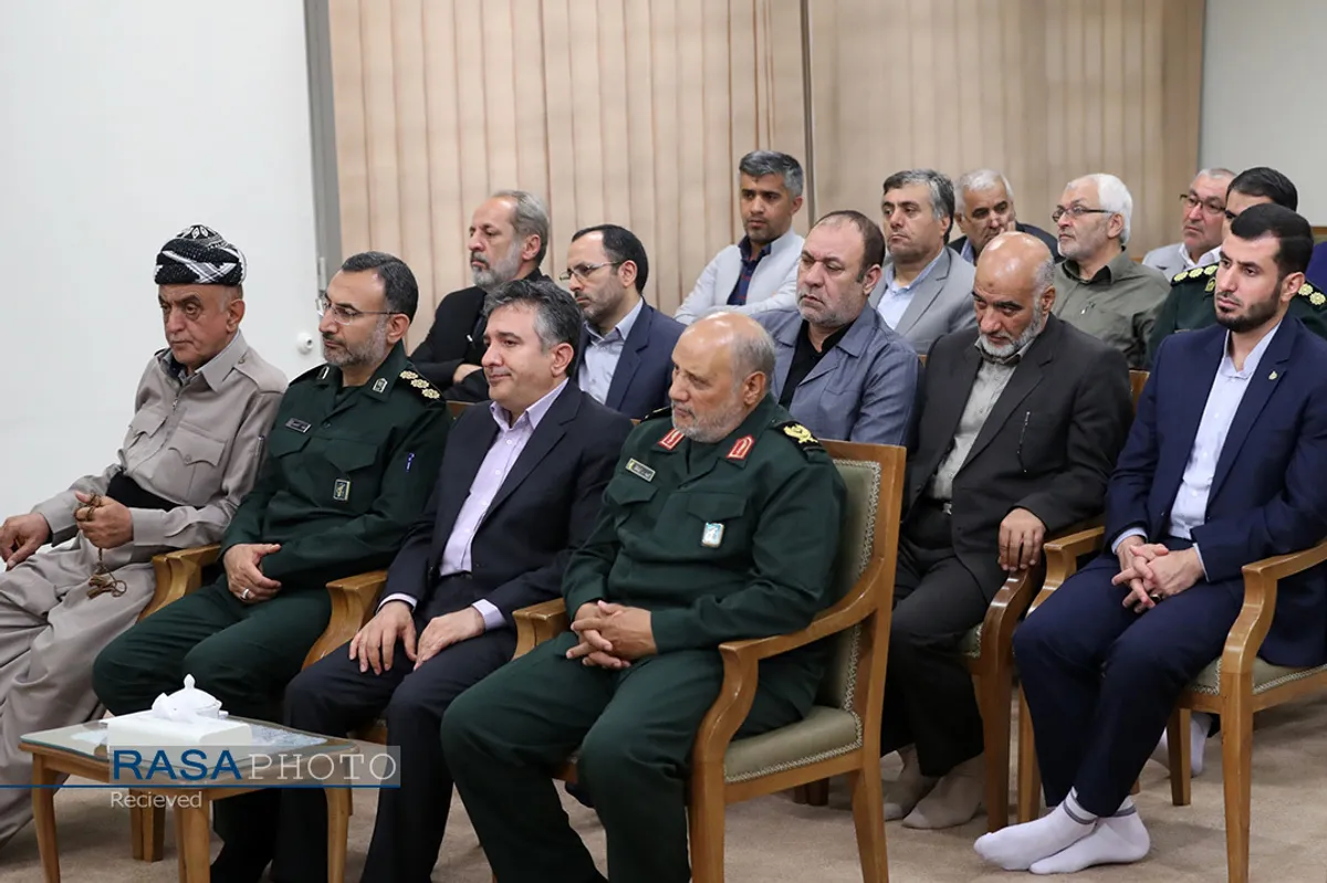 دیدار دست&zwnj;اندرکاران کنگره بزرگداشت ۵۴۰۰ شهید استان کردستان با رهبر انقلاب