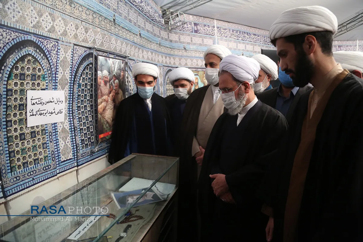 مراسم سالگرد شهادت حاج قاسم سلیمانی ابو مهدی المهندس