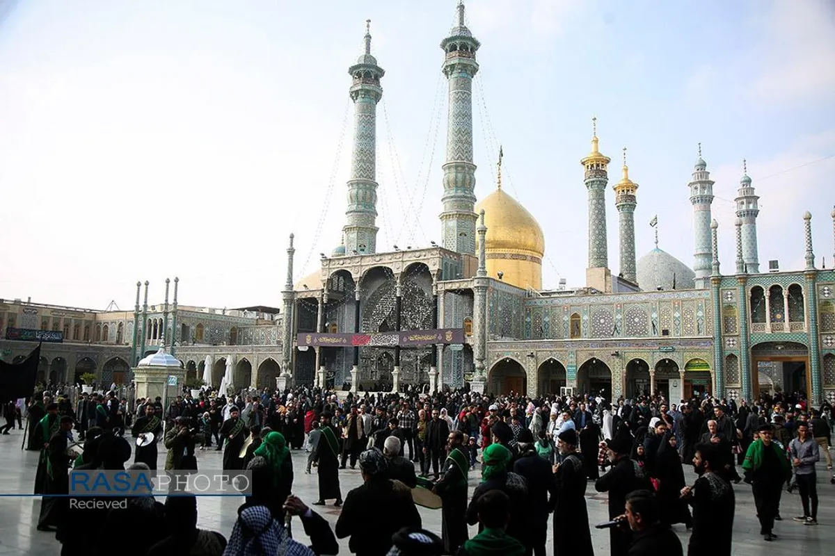 عزاداری روز شهادت حضرت صدیقه کبری (سلام&zwnj;الله&zwnj;علیها) در قم