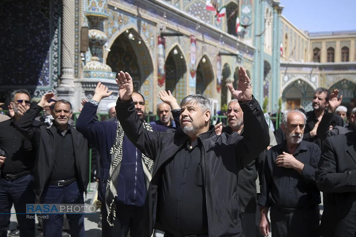عزاداری هیئات مذهبی قم در روز شهادت حضرت امام صادق (ع)