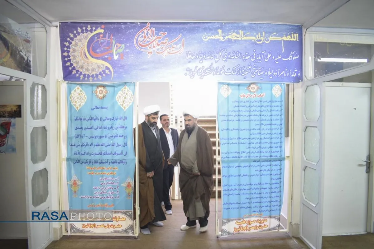 بازدید مدیرعامل خبرگزاری رسا از حوزه علمیه حضرت ولی&zwnj;عصر (عجل&zwnj;الله&zwnj;تعالی&zwnj;فرجه) تبریز