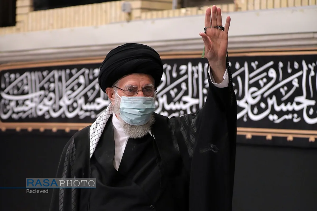 دومین شب مراسم عزاداری حضرت اباعبدالله الحسین (علیه&zwnj;السلام) با حضور رهبر انقلاب