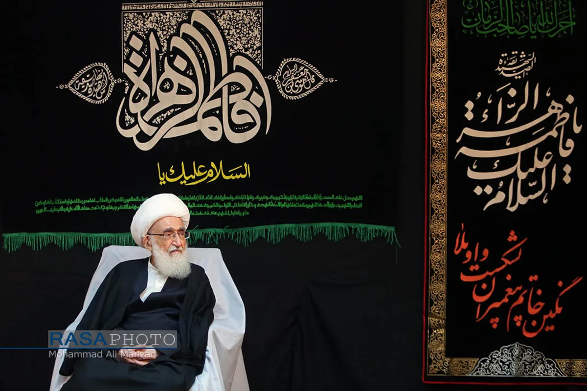دیدار معاون سازمان اوقاف با حضرات آیات نوری همدانی و علوی گرگانی