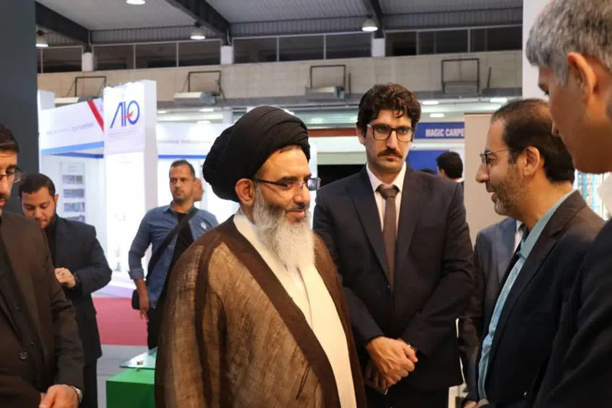 بازدید نماینده رهبر انقلاب در سوریه از نمایشگاه بین المللی شرکت&zwnj;های ساخت و ساز جهان