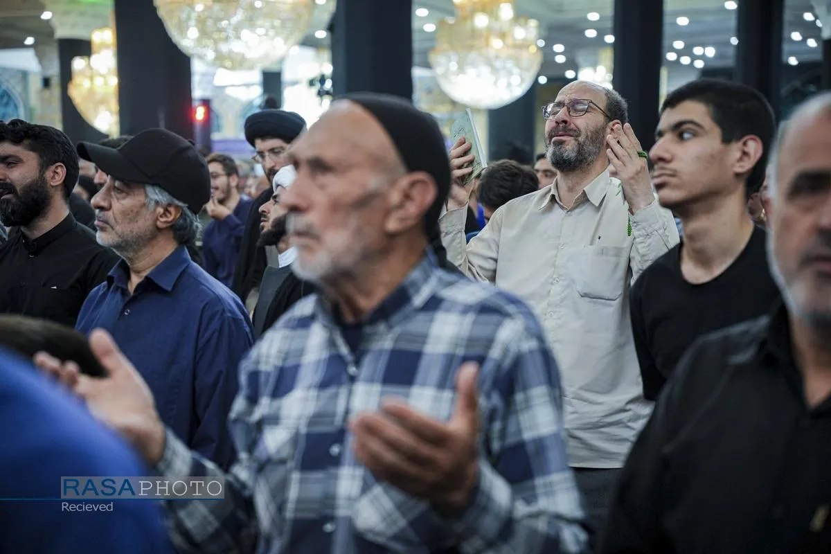 مراسم پر فیض دعای عرفه در مسجد مقدس جمکران