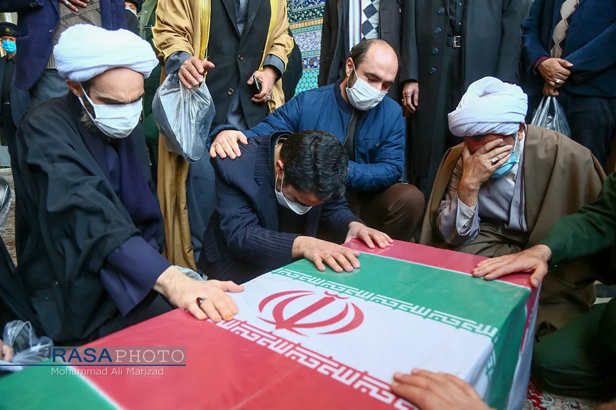 تشییع پیکر مطهر سردار مهدی مهدوی نژاد