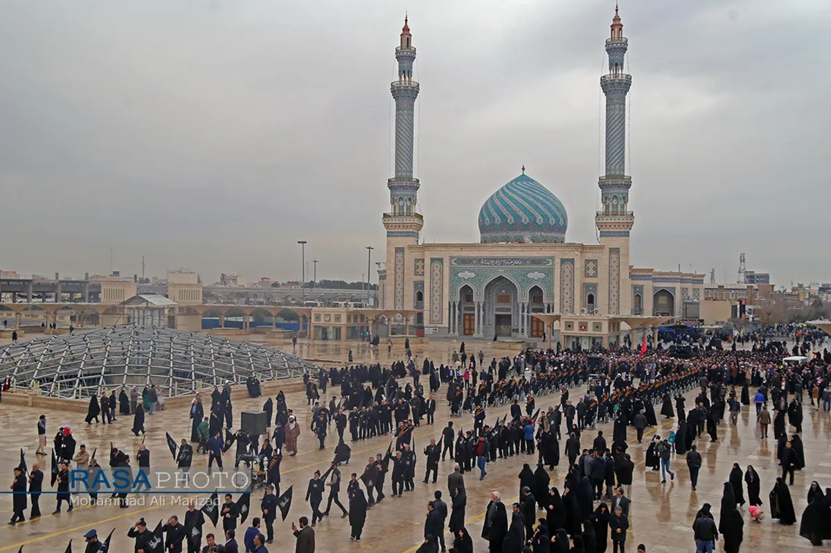 عزاداری روز وفات حضرت فاطمه معصومه (سلام الله علیها) در قم