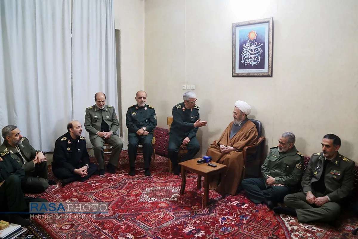 سفر سردار باقری رئیس ستاد کل نیرو&zwnj;های مسلح به قم و دیدار با مراجع تقلید