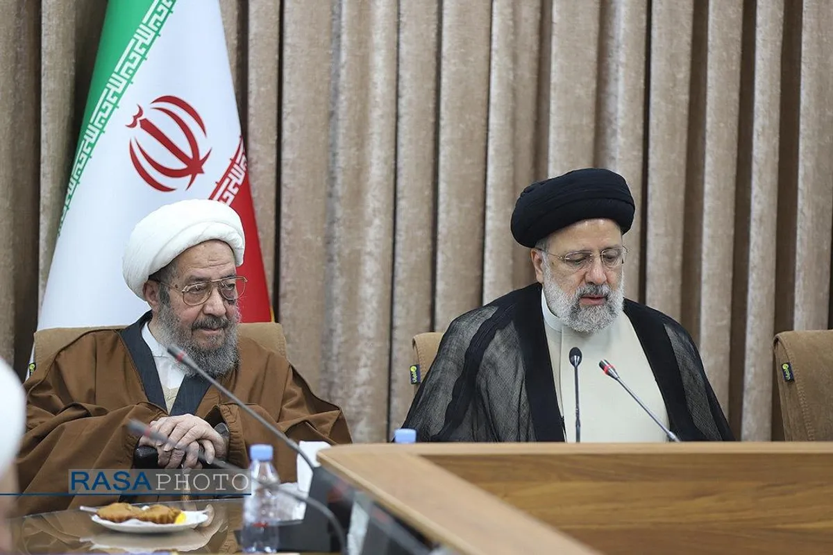 حضور رئیس&zwnj;جمهور در جلسه جامعه مدرسین