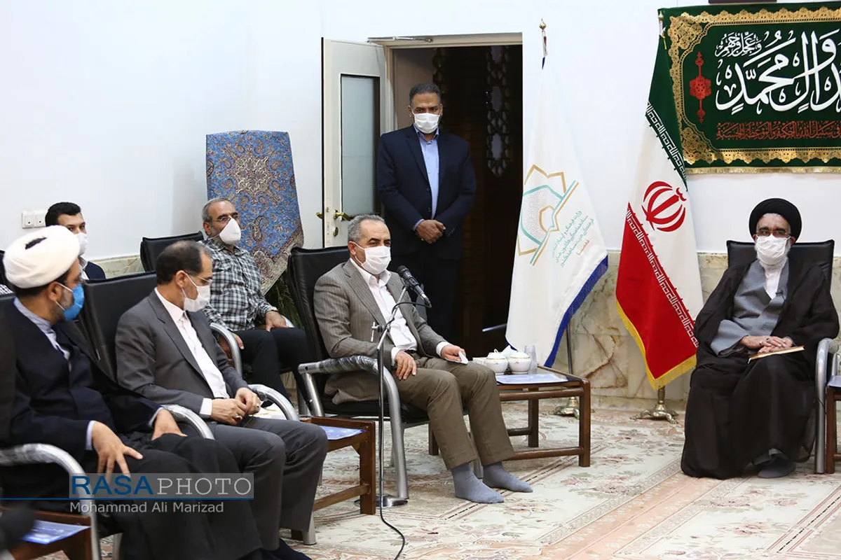 آیین رونمایی از نماد پایتخت فرهنگی و هنری مساجد ایران