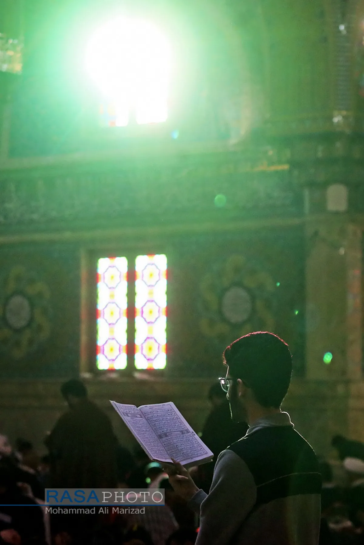 اعمال ام داود در مراسم معنوی اعتکاف | قم مسجد امام حسن عسکری