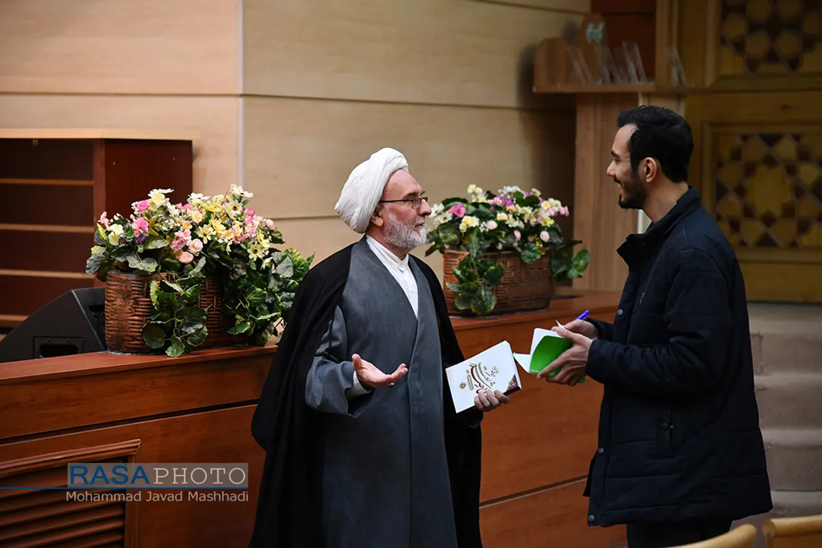 آیین تجلیل از پژوهشگران برتر حوزه علمیه خراسان&lrm;&lrm;