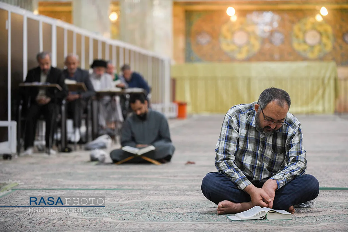 مراسم مناجات خوانی شب&zwnj;های ماه مبارک رمضان در مسجد امام حسن عسکری (ع)